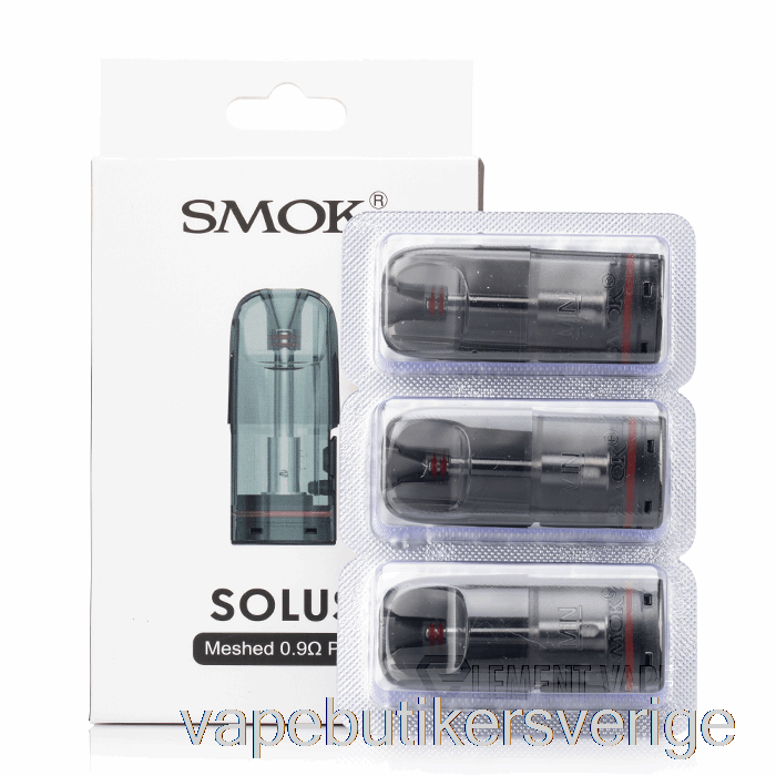 Vape Sverige Smok Solus 2 Ersättningsskidor 0,9 Ohm Meshed Pods